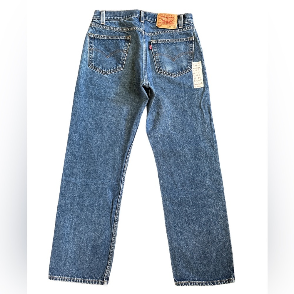 Levi's Vintage (04-02) Men's 505 Regular Fit Red Tab Jeans 34 x 32